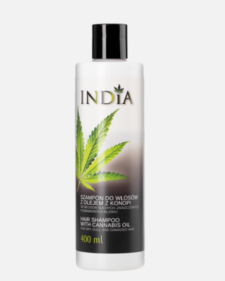 India Shampoo med cannabisolie – 400 ml