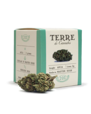 Terre di cannabis Master Kush CBD topskud – 20% CBD