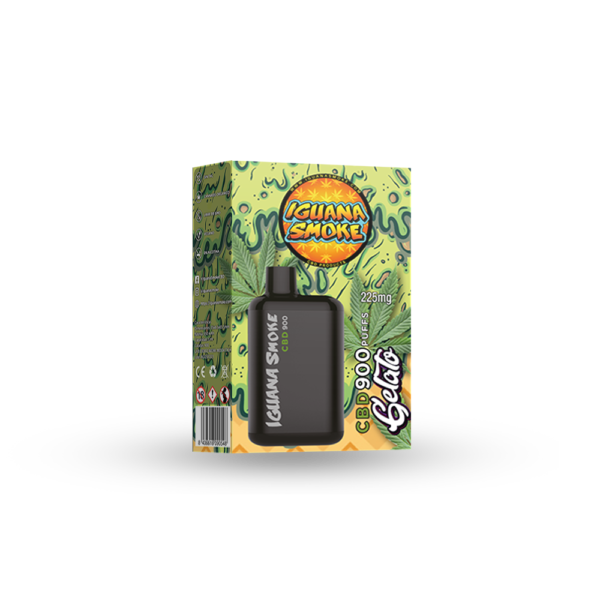 Iguana CBD vape Gelato – 3 ml - Image 4