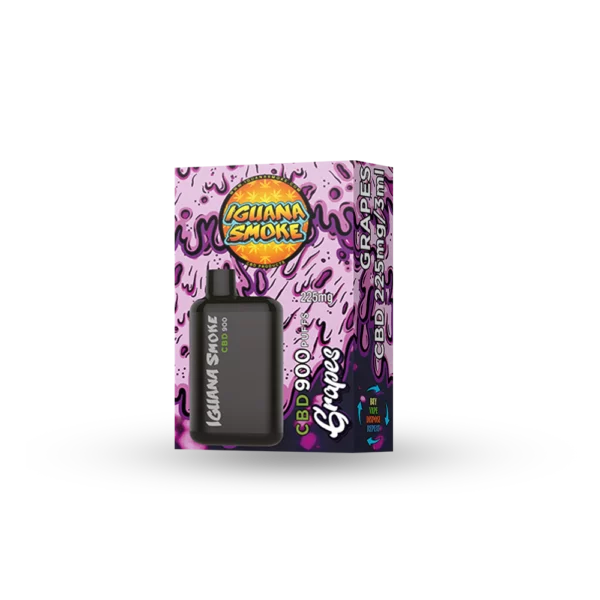 Iguana CBD vape Grapes – 3 ml - Image 2