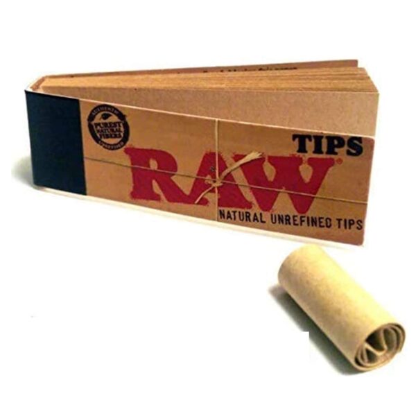 raw unrefined tips open