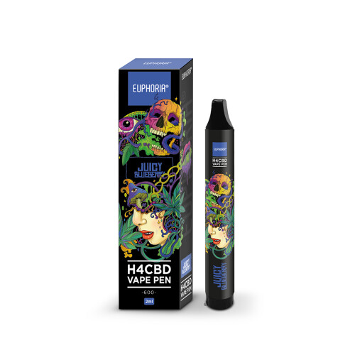 euphoria h4cbd vape juicy blueberry