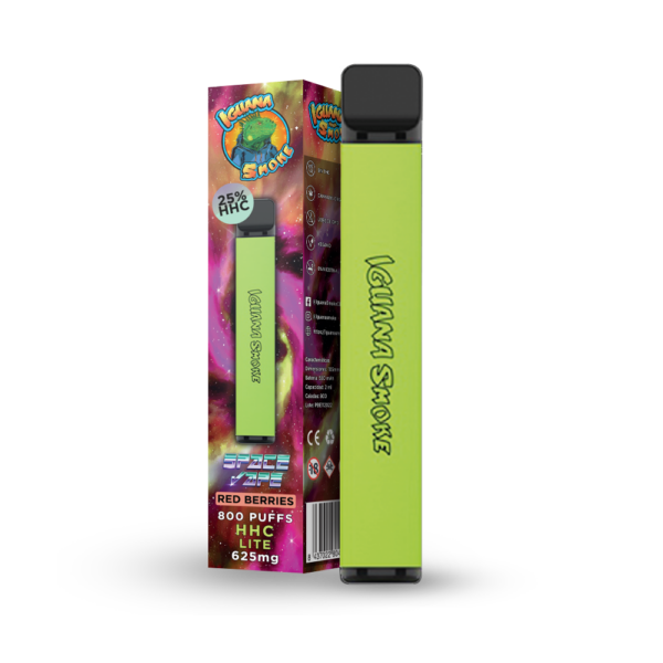 iguana hhc light vape red berries