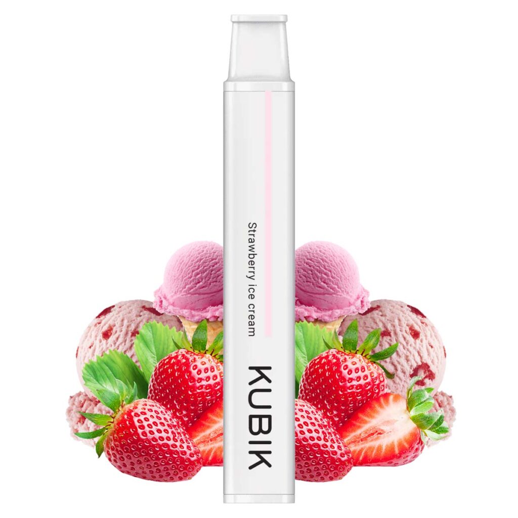 Kubik Nicotin Vape Strawberry Icecream » Body N Soul