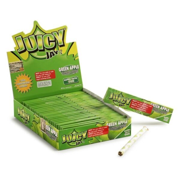 Juicy Jays Rolling Papers grüner Apfel King Size