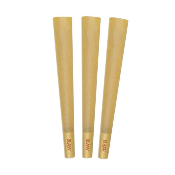 raw classic pre rolled cones king size 3 pack 3