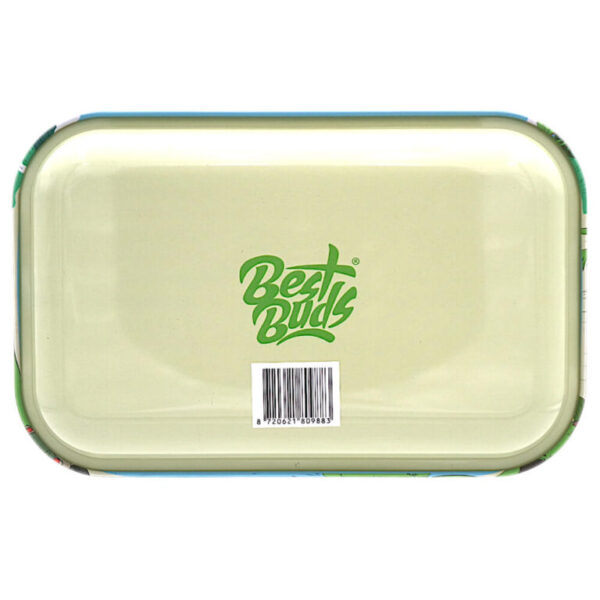 Best Buds Where’s Weedo Metal Rolling Tray Medium 17.6×27.5cm - Image 2