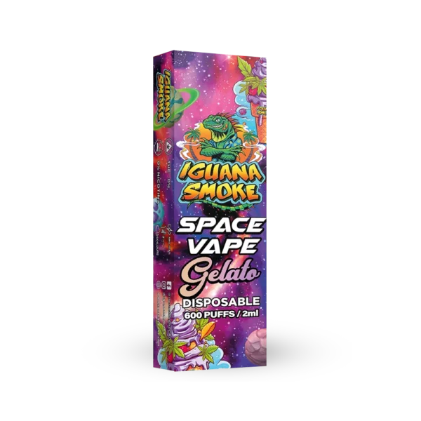 Iguana Space Vape Gelato Sativanol – 2ml - Billede 3