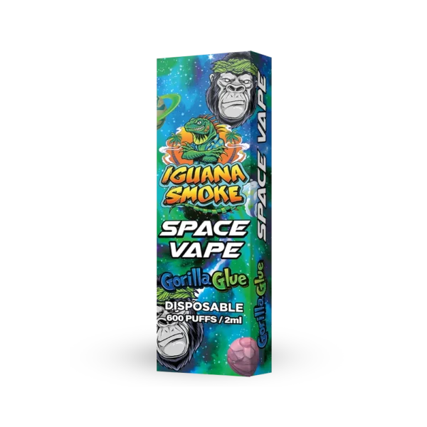 Iguana Space Vape Gorilla Glue Sativanol – 2ml - Billede 4