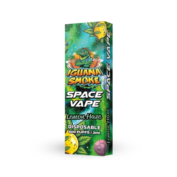 Iguana Space Vape Lemon Haze Sativanol – 2ml - Billede 4