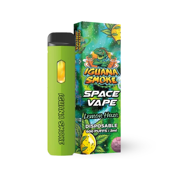 Iguana Space Vape Lemon Haze Sativanol – 2ml - Billede 2