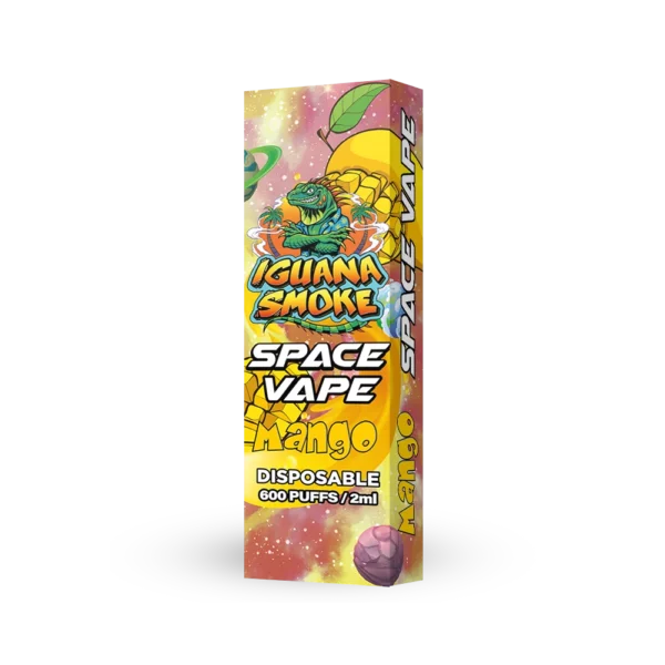 Iguana Space Vape Mango Sativanol – 2ml - Billede 4