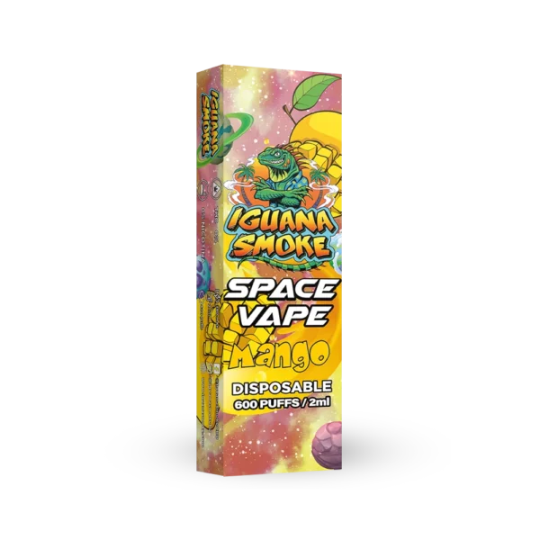 Iguana Space Vape Mango Sativanol – 2ml - Billede 3