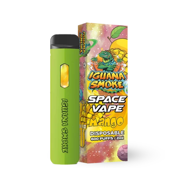 Iguana Space Vape Mango Sativanol – 2ml - Billede 2