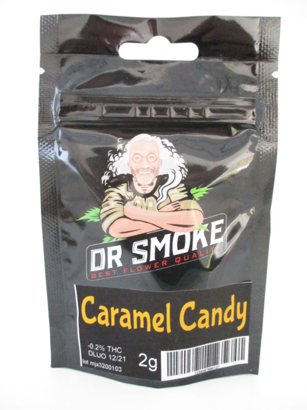 dr smoke caramel candy cbd topskud