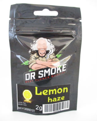 Dr Smoke Lemon Haze CBD topskud 2g