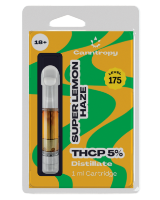 Canntropy Super lemon haze THCP cartridge 5% – 1ml
